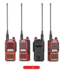 Baofeng UV-S22 PRO V2 IP68 Waterproof Walkie Talkie Dual Band 136-174/400-520MHz Ham Radio 10W Power 50KM Range 128CH FM Radio