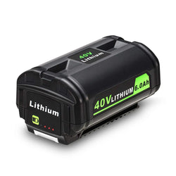KUNLUN For Ryobi 6.0Ah 40V Li-ion Battery For OP40401 OP4050A OP4050 RY40502 RY40200 Cordless Power Tools Rechargeable Battery