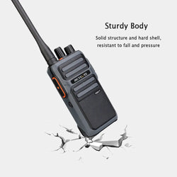 RETEVIS Walkie Talkie PMR RB617 Two-way Radio ht Communicator RB17 PTT Walkie-Talkies 2 pcs 4400mAh for Hunting Hotel Restaurant