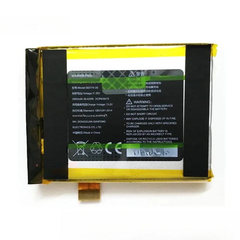 For GPD WIN 3 Win3 WIN 4 Handheld Gaming Laptop GamePad Tablet 11.55V 45.62Wh 565774-3S Battery