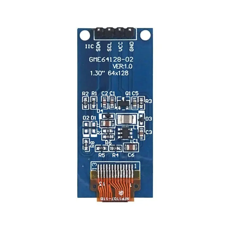0.96 1.3 inch OLED display 64×128 LCD module SH1107 LCD 1.3";OLED Vertical screen module for arduino.