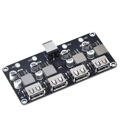 TZT USB QC3.0 QC2.0 USB DC-DC Buck Converter Charging Step Down Module 6-32V 9V 12V 24V to Fast Quick Charger Circuit Board 5V