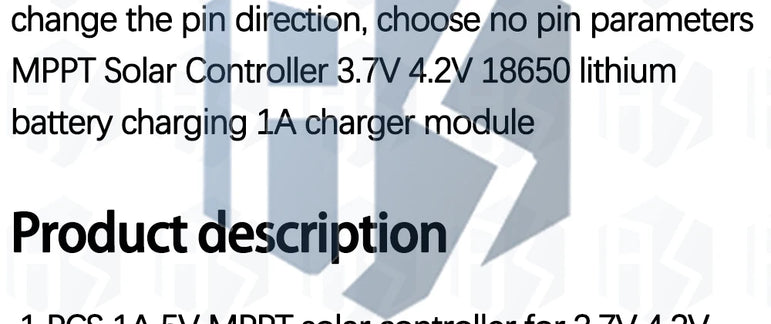 1-10PCS SD05CRMA MPPT Solar Charge Controller 1A 4.2V 3.7V 18650 LiPo Li-ion Lithium Battery Module Solar Panel Battery Charging