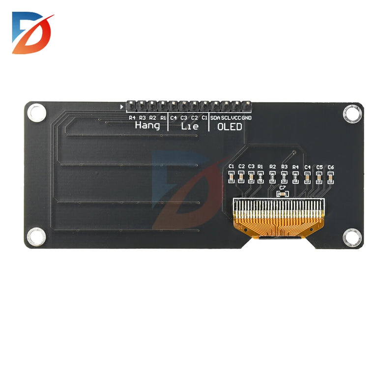 OLED Display Module IIC White 0.96 inch/1.3 inch SH1106 SSD1306 SSD1315 with 4x4 Key Matrix Keypad LCD Screen Board for Arduino