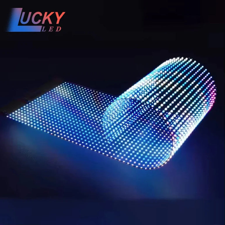 Trending High Transparency Soft Transparent LED Film Screen Glass Facade P6 P8 P10 Digital Signage Displays Flexible Display