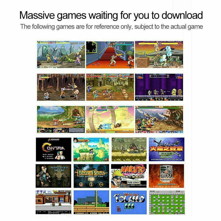 X12 Plus Handheld Game Console 7.1 inch HD Screen Handheld Portable Video Player Built-in 10,000 Classic Video Games Console