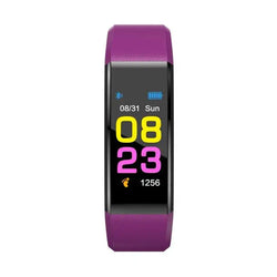 Smart Sports Bracelet MenAnd Women Pedometer Heart Rate Blood Pressure Fitness Ttracker Smartwatch Bluetooth For iOS Android+BOX