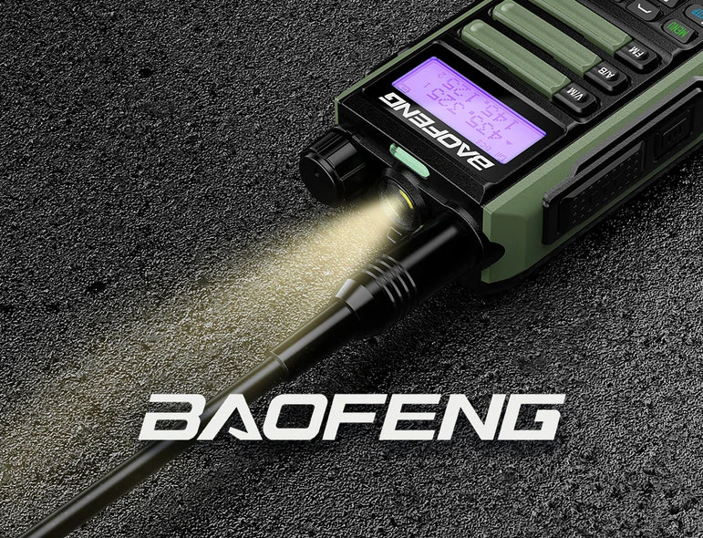 Baofeng UV16Pro V2 50KM CB Ham Radio Station Two Way Amateur VHF Powerful 10Watts UV16 Walkie Talkie Hunting Radios