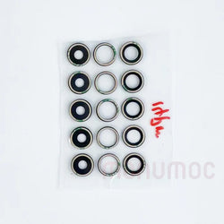 5set OEM Back Camera Glass Lens With Sticker Tape For iPhone 7 8 Plus X XS Max XR 11 13 Pro 14 Plus 12 mini 15 16 Phone Repair