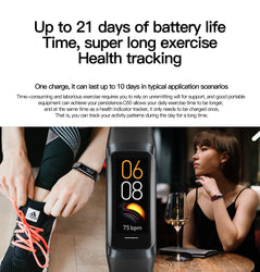 LIGE 1.1 inch Amoled Smart Watch Smartwatch Band Women Heart Rate Monitoring Waterproof men Smart Bracelet Sport Fitness Tracker