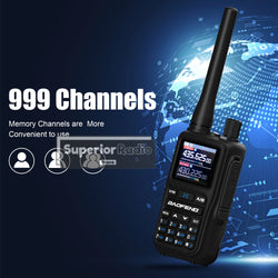 1/2PCS Baofeng UV-5R Mini Walkie Talkie Bluetooth Programming Type-C Dual PTT Lightweight 999 Channels Flashlight Frequency Copy