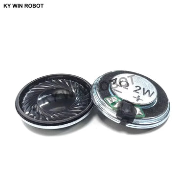 2pcs/lot New Ultra-thin Mini speaker 4 ohms 2 watt 2W 8R speaker Diameter 28MM 2.8CM thickness 5MM