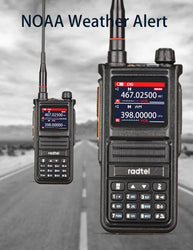 Radtel RT-470X Full Band Ham Radio 256 Channel Air Band Two Way Radio USB-C Aviation NOAA Police Marine Amateur HT Scanner Roger