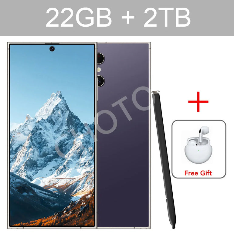 2025 New Smartphone Case For S25 Ultra 7.3inch Original Mobile Phones 5G Dual SIM Cell Phone Case 7800mAh Android 14 Cellphones