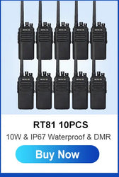 RETEVIS 2 pcs Mini Walkie Talkie PMR 446 Portable Two-way Radio ht PTT Walkie-talkies RT622 Portable Radio for Hunting Cafe RT22