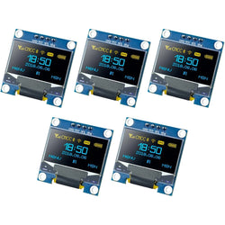 0.96 Inch OLED I2C IIC Display Module 12864 128x64 Pixel SSD1306 Mini Self-Luminous OLED Screen Board for Arduino Raspberry Pi