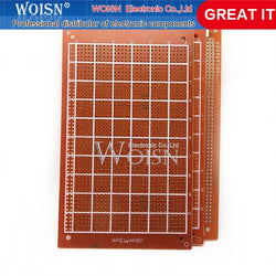 Universal experimental board 9*15 9x15CM single-sided bakelite PCB circuit board yellow-brown ordinary board
