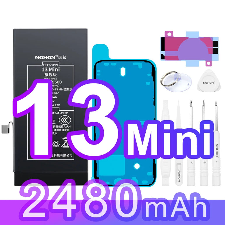 NOHON 3500mAh Battery for iPhone 14 13 11 12 Pro 15 SE 2022 2020 SE3 SE2 X XR XS Max Replacement Batteries Big Capacity