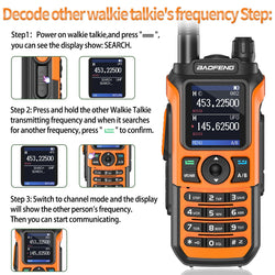 Baofeng UV-21 Pro V2 Air Band Walkie Talkie Wireless Copy Frequency AM Type-C Long Range Upgrade UV-5R Ham Radio
