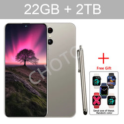 New SMS 24 Ultra Mobile Phones 22GB+2TB Global Version Smartphone 5G Dual Sim Android Cellphones Snapdragon 8 gen 3 Cell Phone