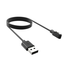 Magnetic Smart Watch Charger Multiple Protection USB 2 Pin Charging Cord 1M Smart Bracelet Charging Cable for Zeblaze Vibe 7 Pro
