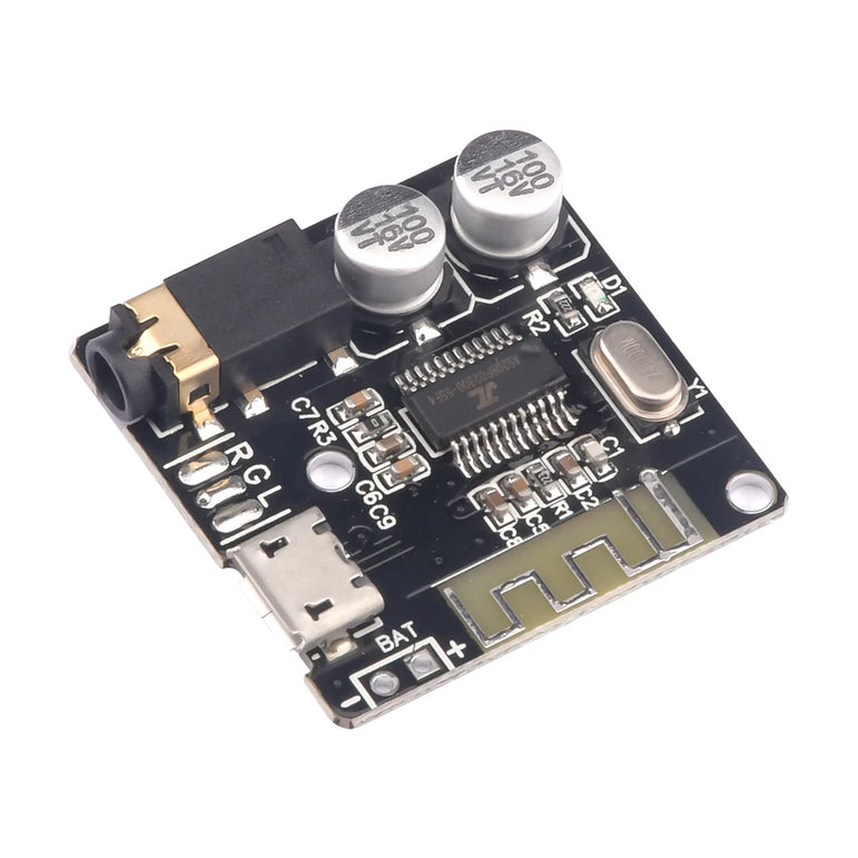 VHM-314 Wireless Stereo Music Module Audio Aux Bluetooth-Compatible 4.1/5.0 MP3 Decoding Player Board Type-C Micro USB 5V Power