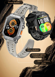 HAYLOU IRON N1 Smartwatchs 2.13’’ AMOLED Display 5ATM Waterproof Bluetooth Call Outdoor Sport Smart Watch 30 Days Battery Life