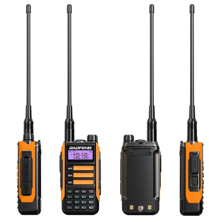 Baofeng UV16Pro V2 50KM CB Ham Radio Station Two Way Amateur VHF Powerful 10Watts UV16 Walkie Talkie Hunting Radios