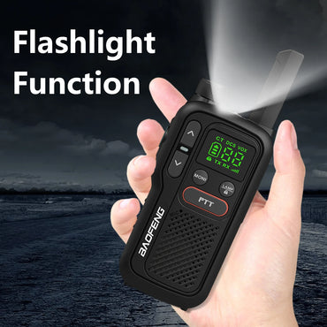 BF-T18 Baofeng Walkie Talkie PMR446 446MHz Micro Type-C Charging For European Countries 16Channels Long Range Portable CB Radio