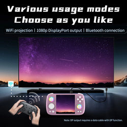 ANBERNIC RGCube Handheld Game Console Android 13 Game Player 3.95" IPS Screen Unisoc T820 RGB Lighting RG Cube dual high-Speaker
