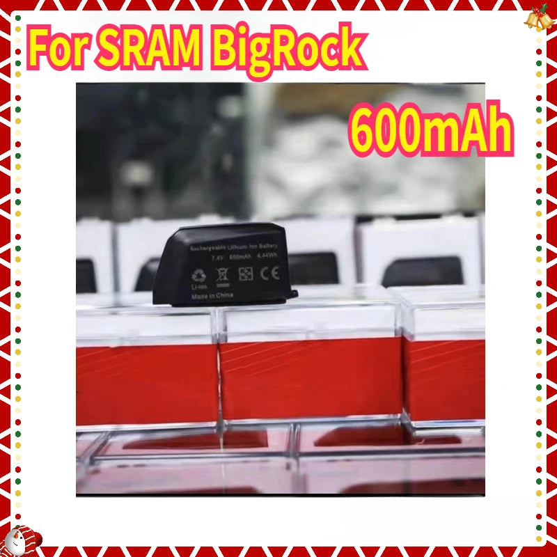 Battery 600mAh BigRock for SRAM Force Red Axs Etap Replacement Batteries