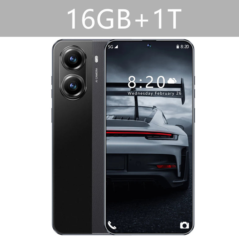2025 New X7 Pro Case for 7.3HD Smartphone 5G Dual Card Android 14 Global Version 8000mAh Battery
