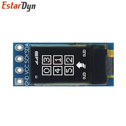 0.5-inch CH1115 OLED Screen | Ultra-Thin 48x88 Display | High Brightness I2C Vertical Module for Arduino/RPi DIY Projects