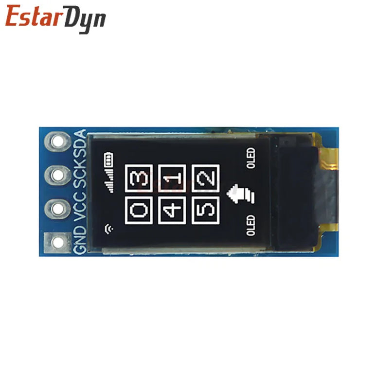 0.5-inch CH1115 OLED Screen | Ultra-Thin 48x88 Display | High Brightness I2C Vertical Module for Arduino/RPi DIY Projects