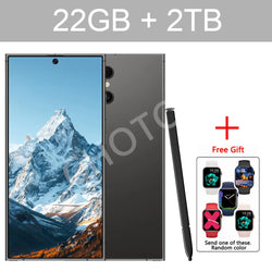 Original SMS 25 Ultra Smartphone 5G 22GB 2TB Dual Sim Cellphones Android 14 Cell Phone Face Recognition 7800mAh Mobile Phone
