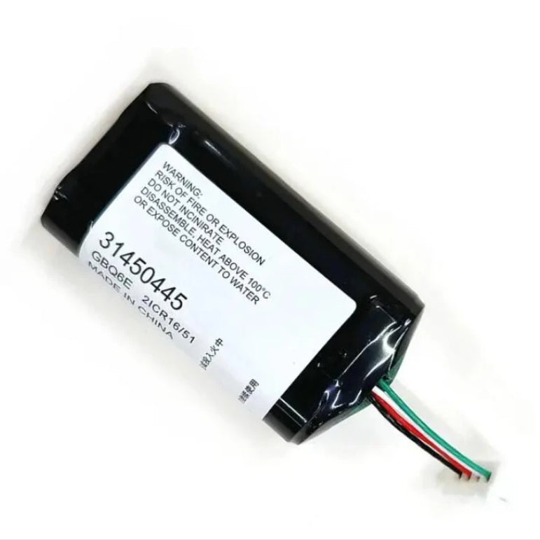 7.2V 450mAh 3.24Wh New For VOLVO 31450445 GBQ6E BP15 Volvo XC90 XC60 XC40 V90 V60 S90 Replacement VCM Gateway S/N:P0839AREV