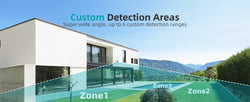 ZUMIMALL APP F5 Security Cameras Wireless Outdoor with Magnetic Mount, Battery Powered, 2.4G WiFi ,3MP Color Night Vision
