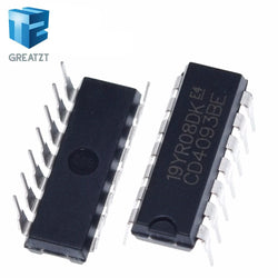 GREATZT 10PCS CD4093BE CD4093 GREATZT 4093  4093BE