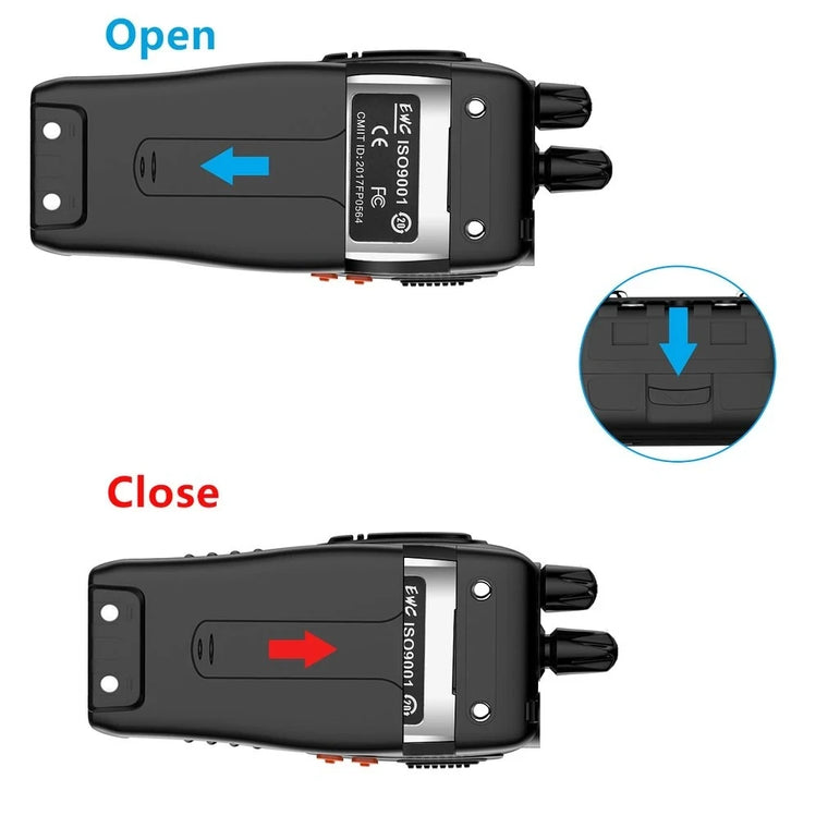 4PCS Original Baofeng BF888S Walkie Talkie 5W BF-888S 5KM UHF 400-470MHZ Transceiver Portable Two Way Radio BF 888S Intercom