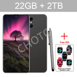 New SMS 24 Ultra Mobile Phones 22GB+2TB Global Version Smartphone 5G Dual Sim Android Cellphones Snapdragon 8 gen 3 Cell Phone