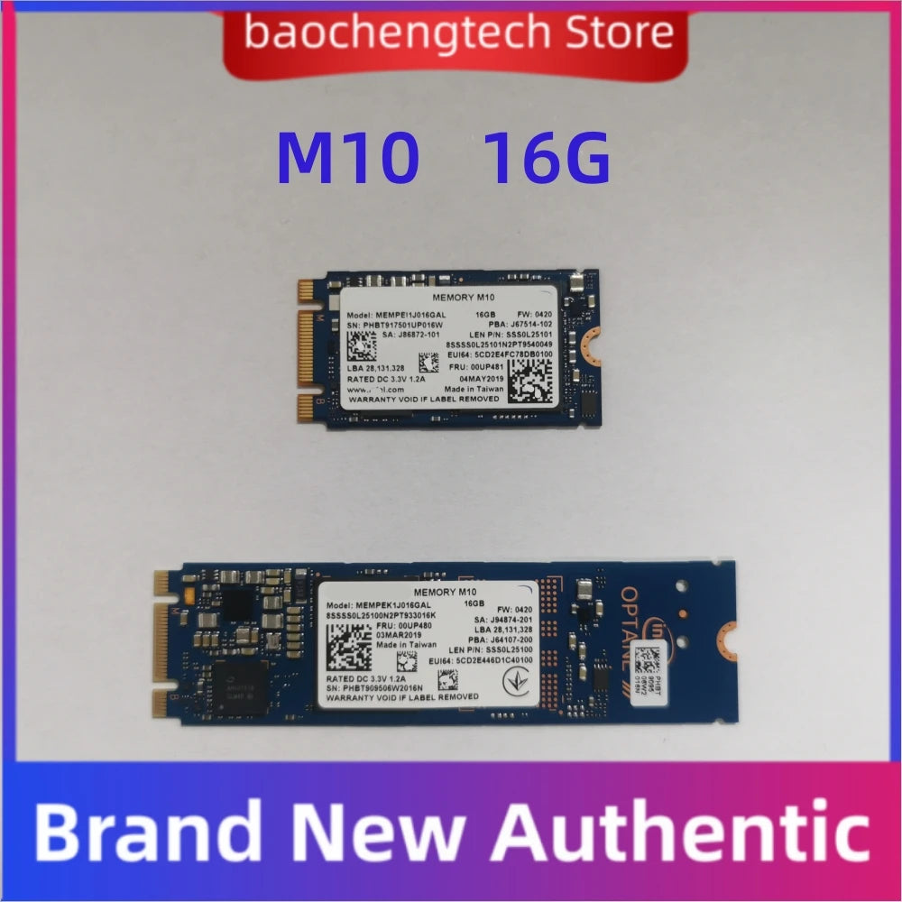 New  SSD M10 16G 2280 2242 Fast Read/Write Compatible with Laptop M.2 SSD HDD Solid State Drive  For Intel Aoteng