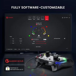 GameSir Kaleid Flux Xbox Gaming Controller Wired Gamepad for Xbox Series X, Xbox Series S, Xbox One, with Hall Effect Joystick