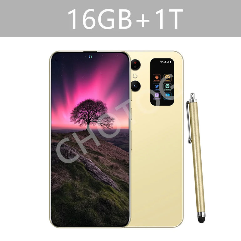 New Back Cover For S25 Ultra Smartphone 7.3HD Original Cellphones 5G Dual Sim 7800mAh Cell Phone Android 14 Mobile Phones Cover