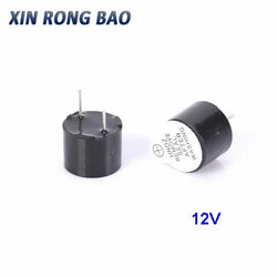 10PCS 3v 5v 12v Active Buzzer 12095 Magnetic Long Continous Beep Tone 12*9.5mm