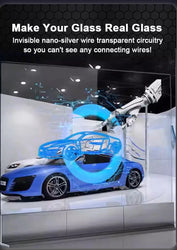 Trending High Transparency Soft Transparent LED Film Screen Glass Facade P6 P8 P10 Digital Signage Displays Flexible Display