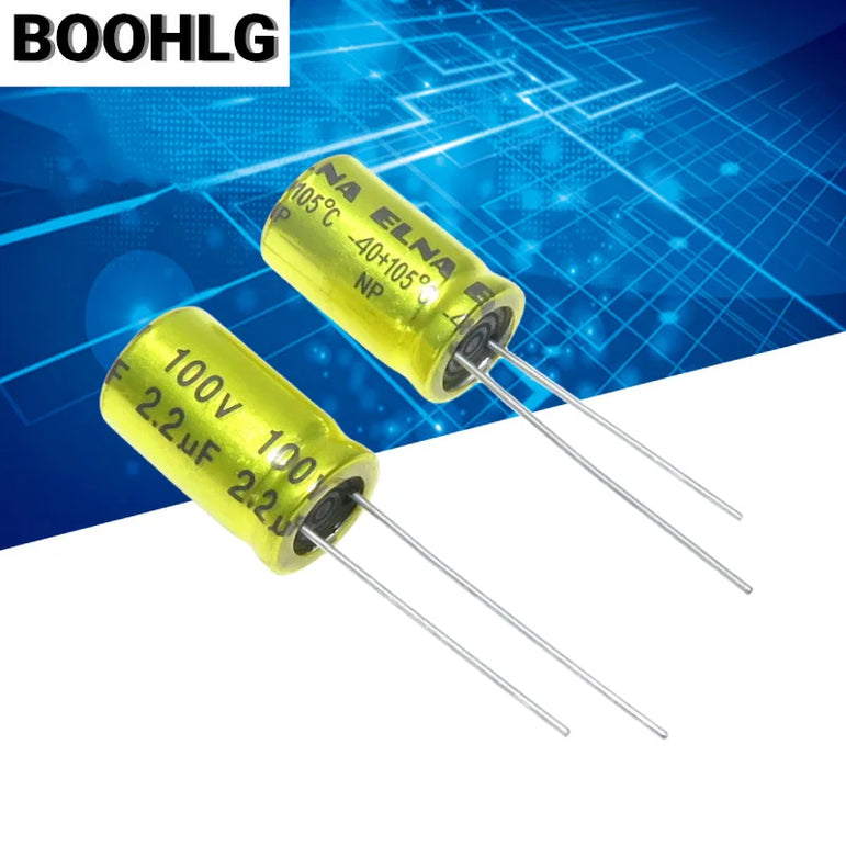 10pcs 100V NP Electrodeless Speaker Audio Capacitor Non Polarity Frequency 1UF 1.5UF 2.2UF 3.3UF 4.7UF Crossover Polypropylene