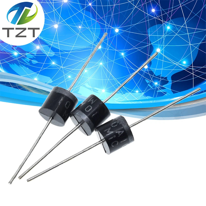 TZT 10PCS 10A10 R-6 10A 1000V 10a10