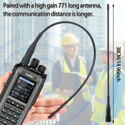 Iradio UV-99 20W Air Band Walkie Talkie Mutli Band High Power FM NOAA 1024CH Wireless Copy Frequency Long Range Type-C Ham Radio