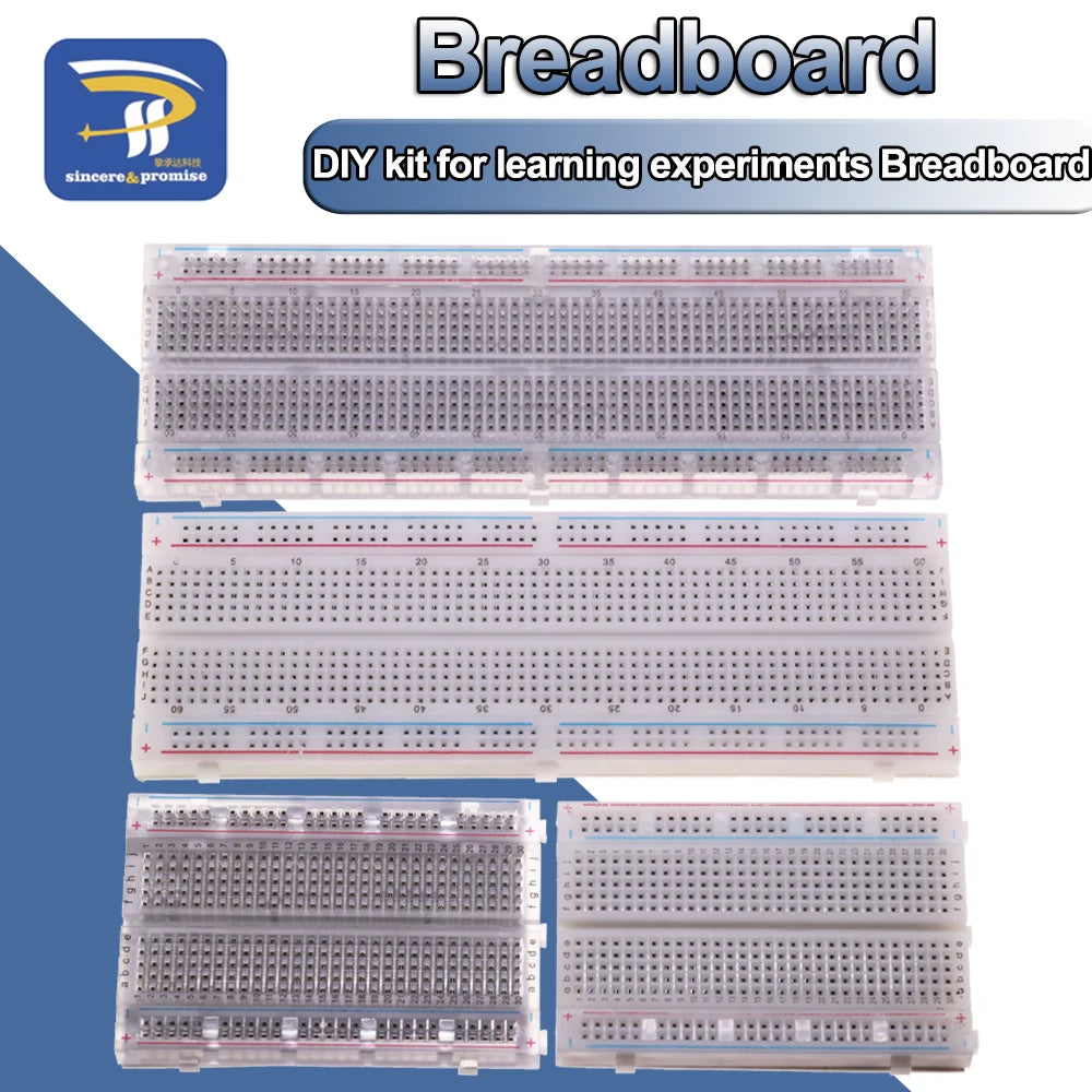 400/830 Points Breadboard 830 points Breadboard MB-102 Solderless PCB test Board 400 Hole Breadboard MB102 Test Develop DIY