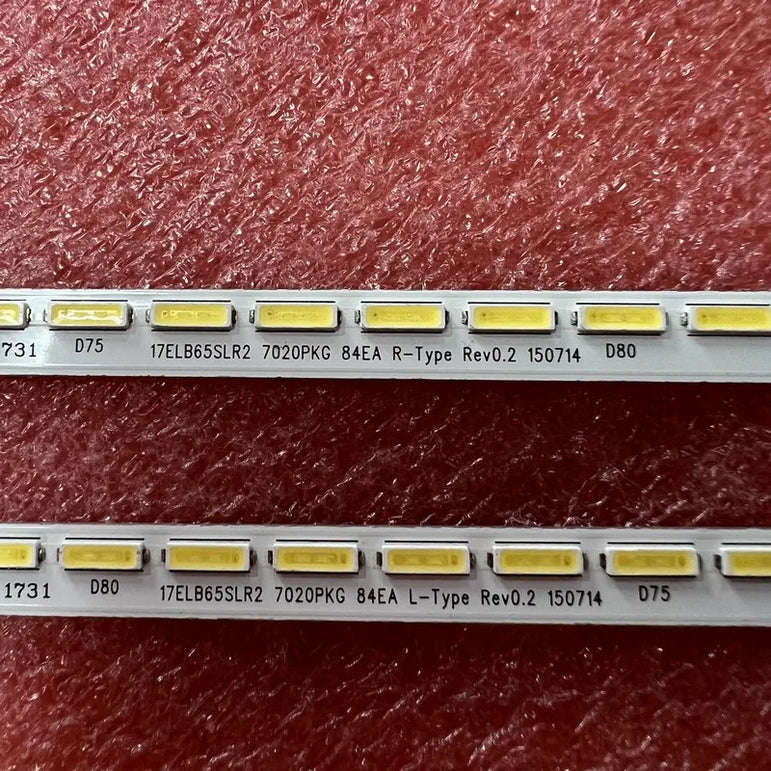LED Strip For Panasonic TX-65C320E JVC LT-65VU83A P65UP0317A 65FME249B 65AO3USB 17ELB65SLR2 7020PKG 84EA R L VES650QNEA-2D-S03